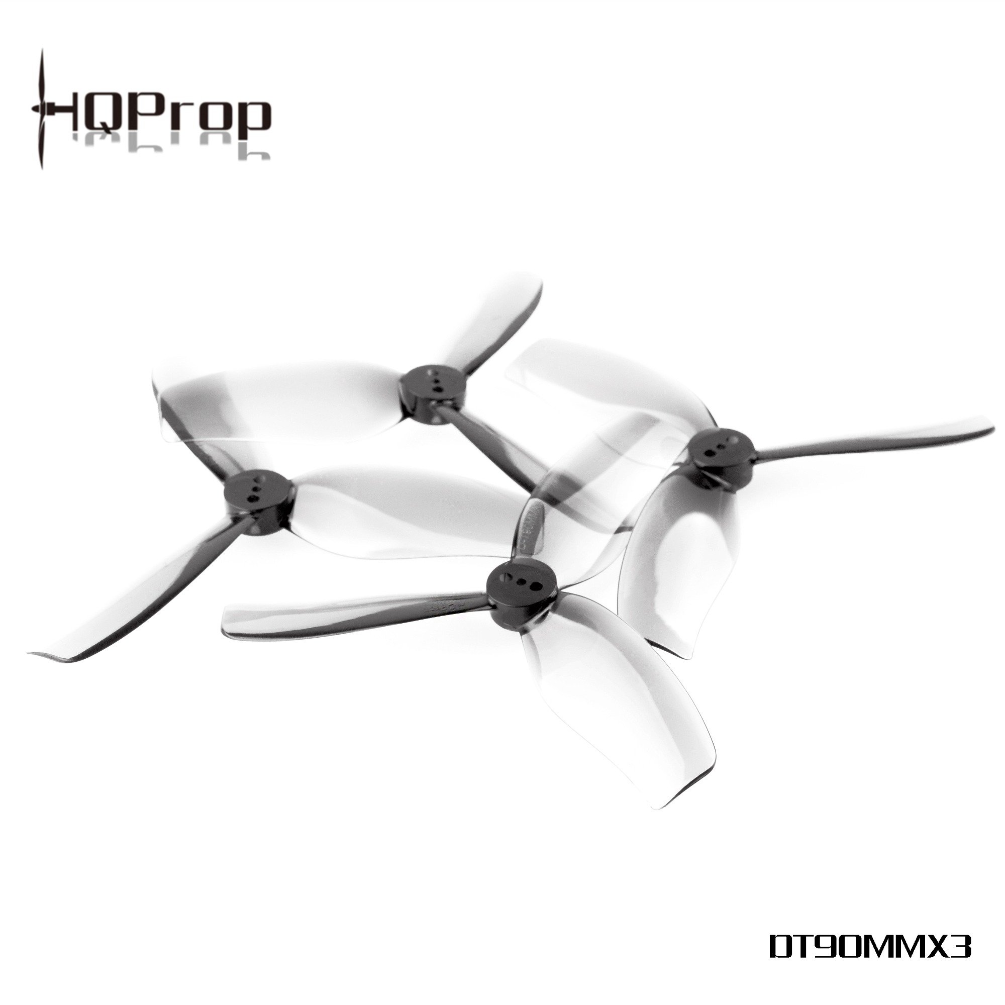 HQProp Duct-T90MMX3 for Cinewhoop (2CW+2CCW)-Poly Carbonate